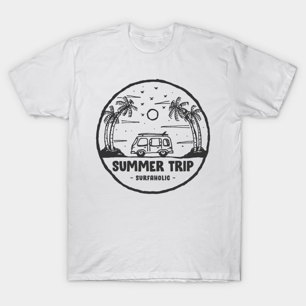 Surf Clothes | Summer Trip T-Shirt by ogdsg